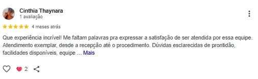 Avaliação Google 2